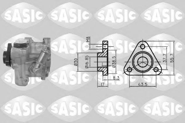 Насос ГУР 7076048 Sasic