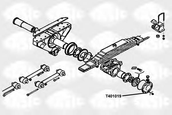 Заглушка маточини 54661 Auger