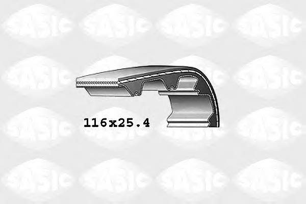 1760006 Sasic Ремінь двигуна