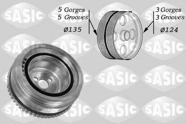 2156045 Sasic Демпфер колінвалу