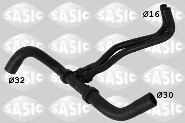 Шланг/патрубок радіатора охолодження, нижній Sasic 3404058 ціна, від 15.52 USD