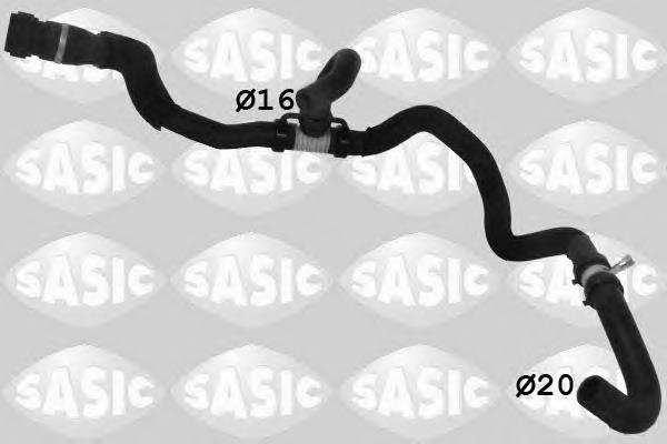 Шланг радіатора опалювача/пічки, обратка Sasic 3404121 ціна, від 30.55 USD
