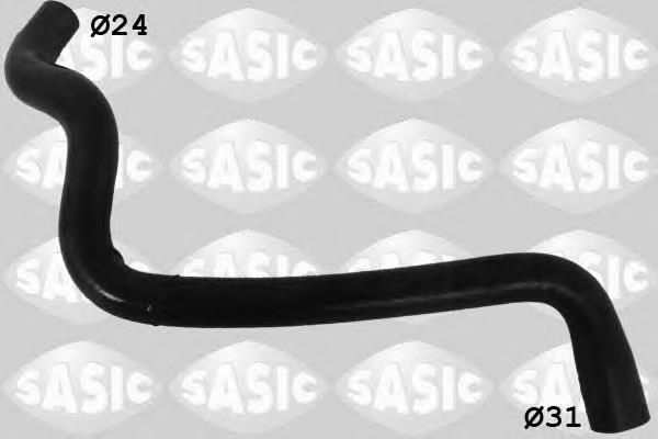 3400107 Sasic Шланг/патрубок радіатора охолодження, нижній