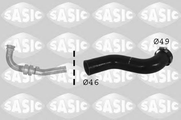 Шланг/патрубок интеркуллера Sasic 3334006 ціна, від 22.44 USD