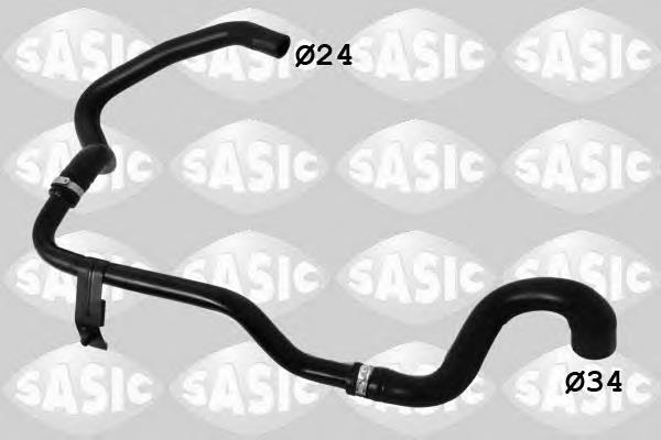 DWC059TT Thermotec Шланг/патрубок радіатора охолодження, нижній