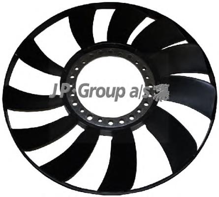 Вентилятор/крильчатка радіатора охолодження 1114900100 JP Group