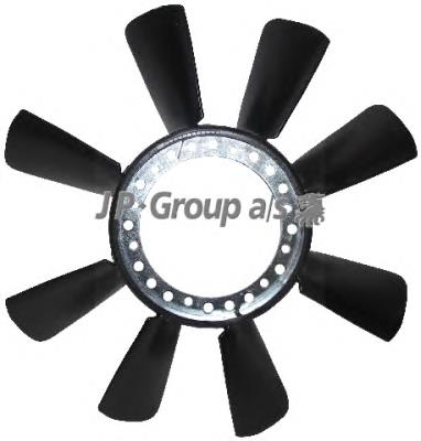 Вентилятор/крильчатка радіатора охолодження 1114900300 JP Group