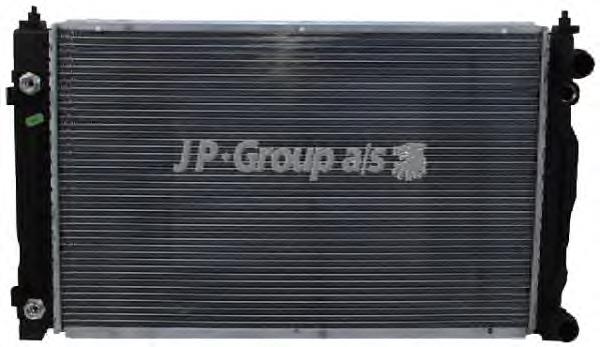 1114204600 JP Group Радіатор охолодження двигуна