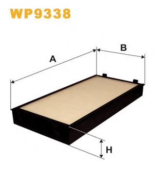 Фільтр салону WP9338 WIX