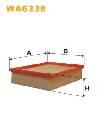 Фільтр повітряний WA6338 WIX