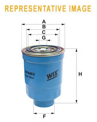 WF8063 WIX фільтр паливний