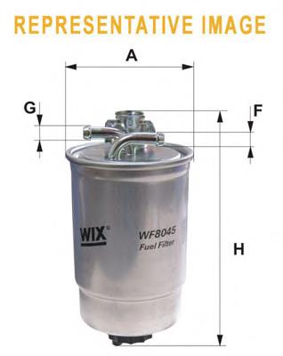 WF8389 WIX фільтр паливний