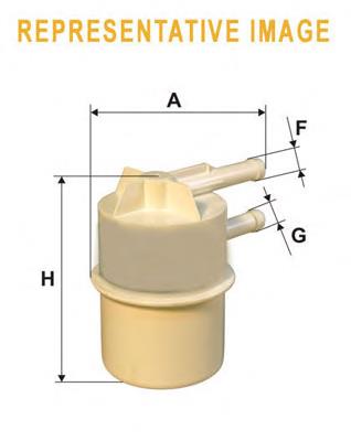 Фільтр паливний WIX WF8143