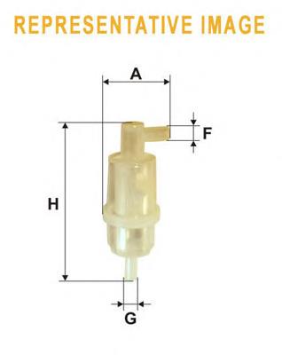 Фільтр тонкого очищення палива WIX WF8125 ціна, від 1.46 USD