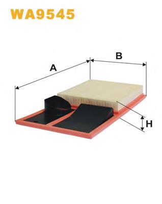 Купити WA9545 WIX Автомобільний фільтр повітря