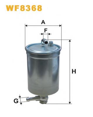 Фільтр паливний WF8368 WIX