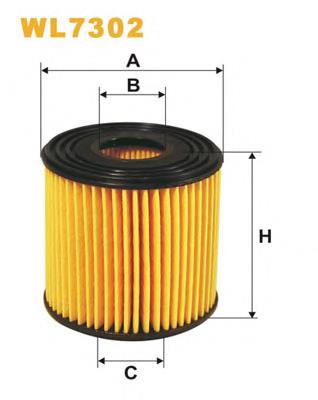 Масляний фільтр двигуна WIX WL7302 ціна, від 3.64 USD