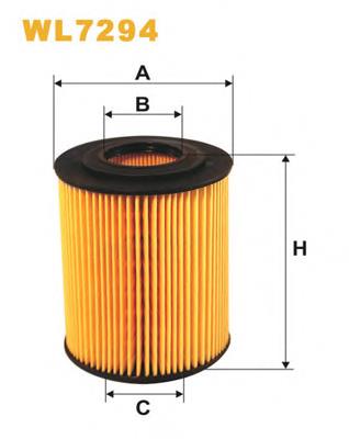Масляний фільтр двигуна WIX WL7294 ціна, від 4.59 USD