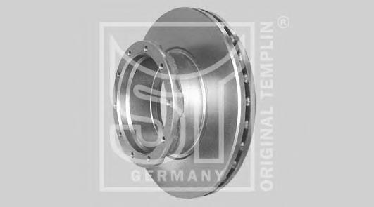Диск переднього гальма Templin 031101926000 ціна, від 120.98 USD