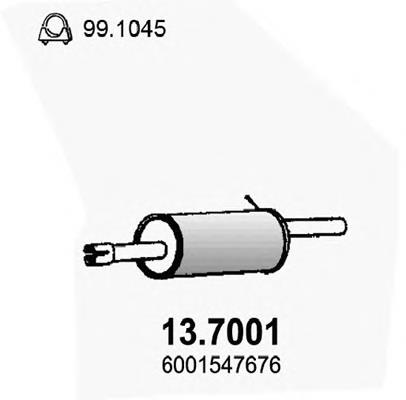 Глушник, задня частина 207 Polmostrow
