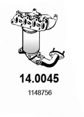 Конвертор-каталізатор (каталітичний нейтралізатор) Ford 1870644 ціна, від 160.82 USD