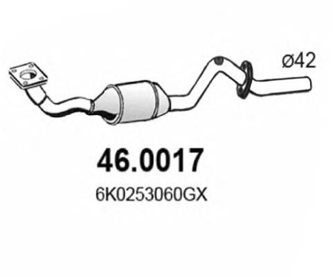Конвертор-каталізатор VAG 6K0253060GX
