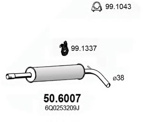 Глушник, центральна частина 506007 Asso