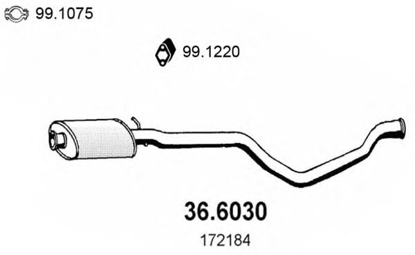 Глушник Asso 366030 ціна, від 38.84 USD