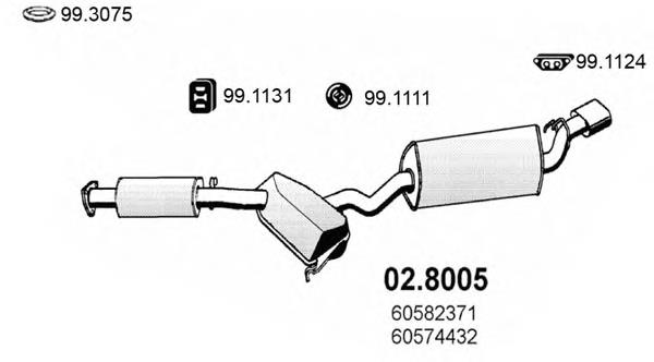  60582371 Fiat/Alfa/Lancia