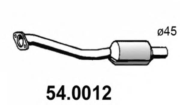 Глушник, передня частина 20038 Asmet