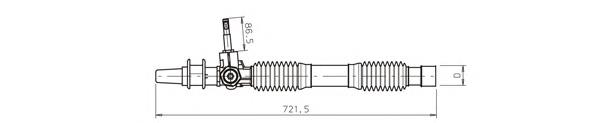 Управління рульове в зборі General Ricambi OP4005 ціна, від 72.13 USD