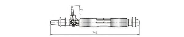 Управління рульове в зборі General Ricambi OP4036 ціна, від 74.36 USD