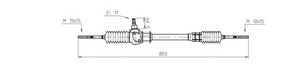 Рульова рейка 0007534669 Fiat/Alfa/Lancia