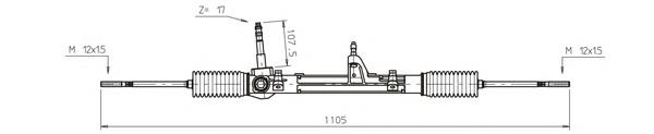 Управління рульове в зборі General Ricambi FI4101 ціна, від 83.80 USD