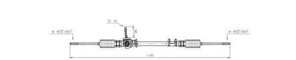 Управління рульове в зборі General Ricambi FO4005 ціна, від 71.63 USD
