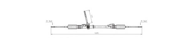 FO4020 General Ricambi Рейковий рульовий механізм