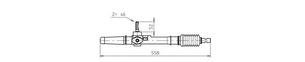 JRM155 TRW Рейковий рульовий механізм