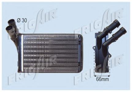06033002 Frig AIR радіатор пічки (обігрівача)