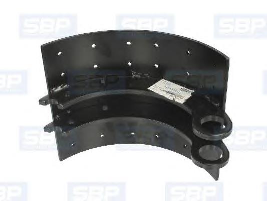03FR001 SBP Колодки гальмівні задні, барабанні
