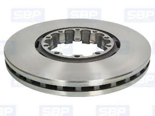 Диск гальмівний задній SBP 02SA005