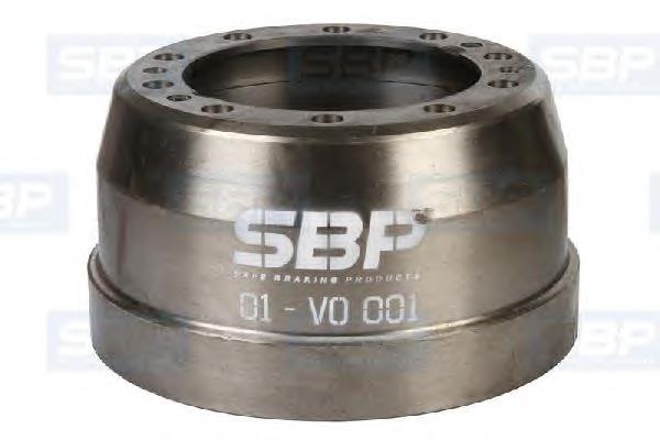 Купити 01VO001 SBP Барабан гальмівний передній