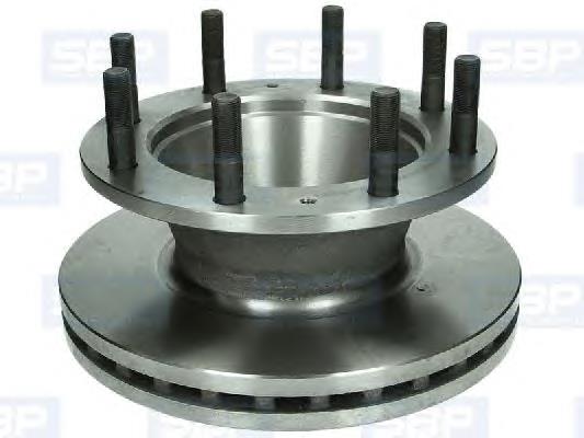 Диск переднього гальма SBP 02IV021 ціна, від 139.60 USD