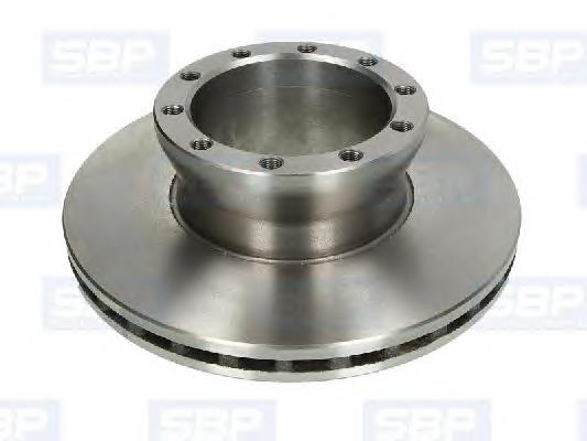 Диск гальмівний передній SBP 02MA009