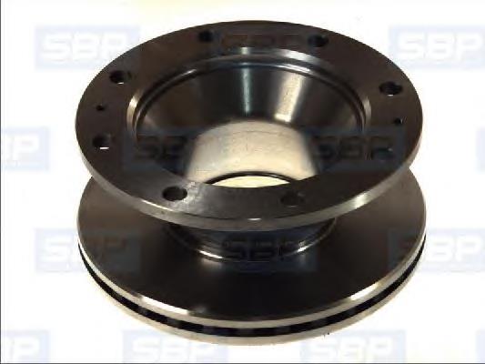 Диск переднього гальма SBP 02IV016 ціна, від 121.71 USD