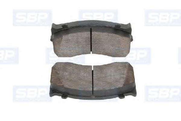 Гальмівні колодки SBP 07P29148 ціна, від 58.26 USD