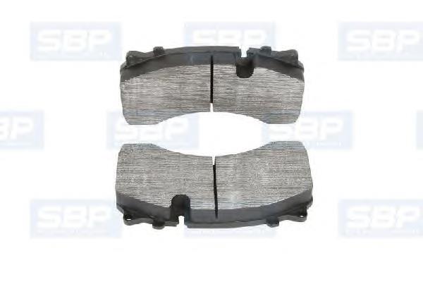 Купити 07P29142 SBP Колодки гальмівні передні, дискові