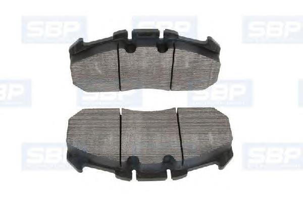 Гальмівні колодки SBP 07P29131 ціна, від 73.46 USD