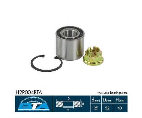 Підшипник маточини задньої BTA H2R004BTA ціна, від 15.84 USD
