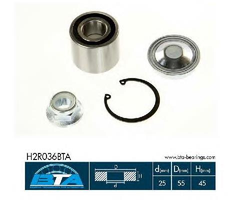 Задній підшипник BTA H2R036BTA