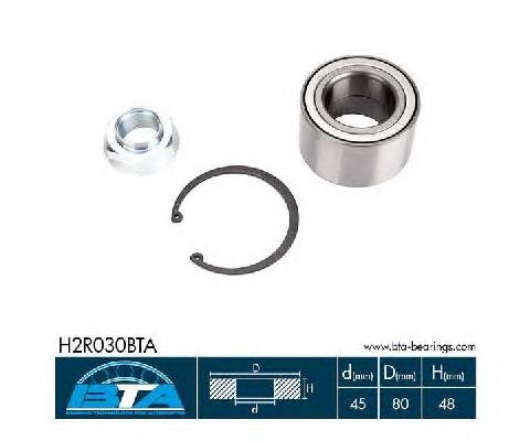 Підшипник задньої ступиці H2R030BTA BTA